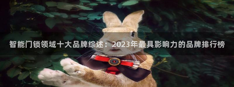 富联娱乐女团是谁的公司：智能门锁领域十大品牌综述：2023年