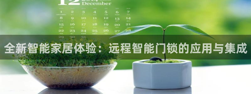 富联娱乐首页在哪看直播：全新智能家居体验：远程智能门锁的应用