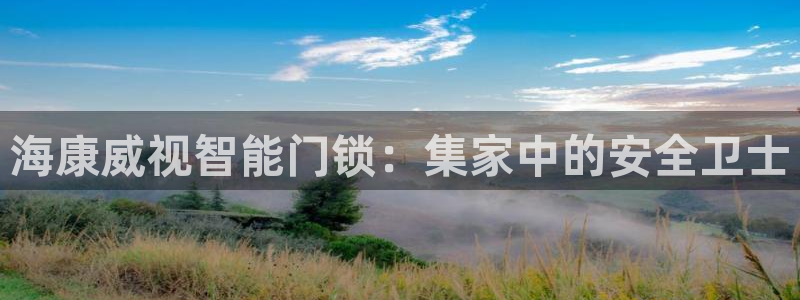 富联娱乐主管自判官333OO：海康威视智能门锁：集家中的安全