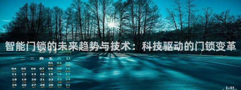 富联新村二区有啥娱乐：智能门锁的未来趋势与技术：科技驱动的门