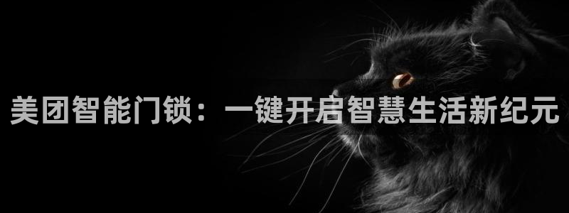 富联娱乐注册21192：美团智能门锁：一键开启智慧生活新纪元