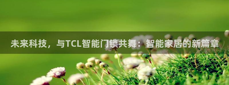 富联娱乐是什么公司的：未来科技，与TCL智能门锁共舞：智能家