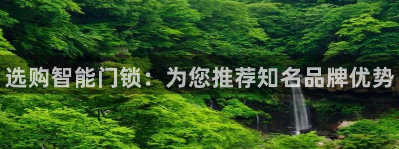 富联娱乐受究7276O：选购智能门锁：为您推荐知名品牌优势