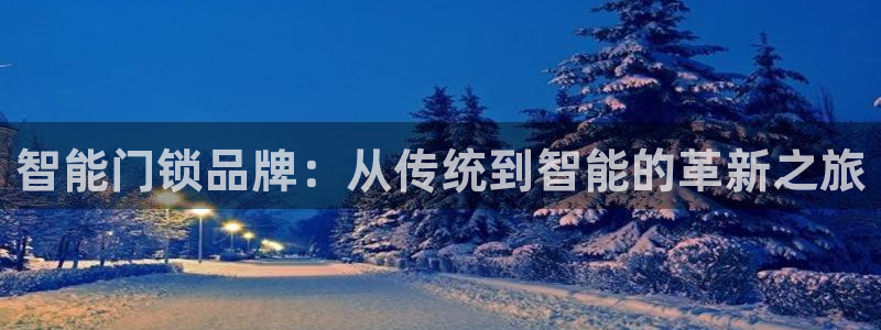 富联娱乐平台登录地址在哪里看：智能门锁品牌：从传统到智能的革