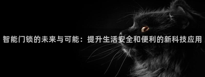 富联娱乐平台几67OO6盘古：智能门锁的未来与可能：提升生活