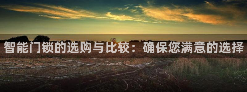 富联娱乐招商天原判官333OO：智能门锁的选购与比较：确保您