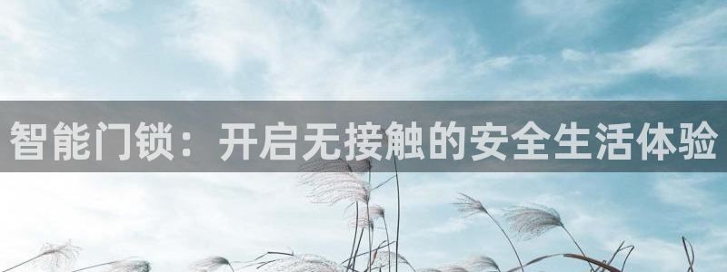 富联娱乐资金盘：智能门锁：开启无接触的安全生活体验