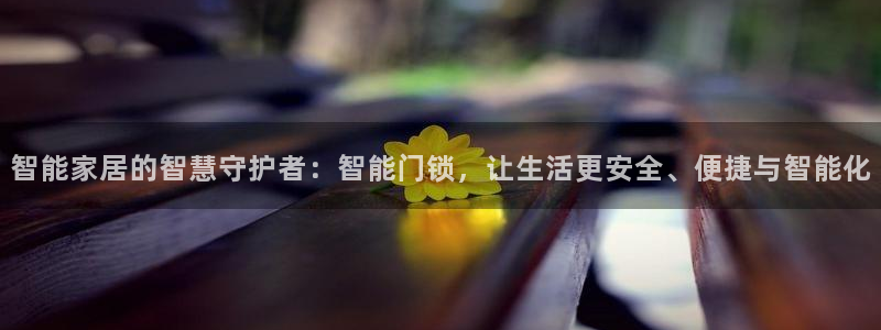 富联娱乐账号注册要钱吗：智能家居的智慧守护者：智能门锁，让生